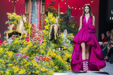 Jorge Vázquez Fashion Show auf der Mercedes-Benz Fashion Week Madrid AW 2017