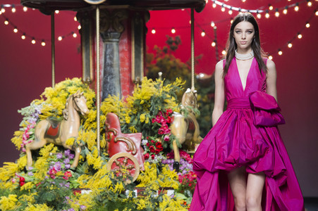 Jorge Vázquez Fashion Show auf der Mercedes-Benz Fashion Week Madrid AW 2017