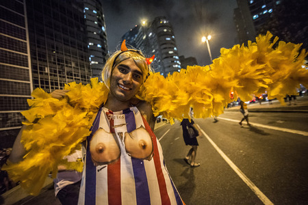 Brazilian Carnival in Sao Paulo