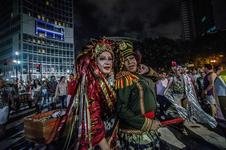 Brazilian Carnival in Sao Paulo