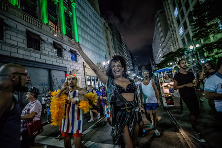 Brazilian Carnival in Sao Paulo