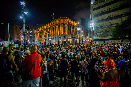 Brazilian Carnival in Sao Paulo