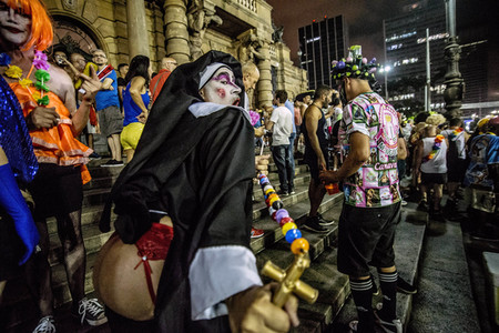 Brazilian Carnival in Sao Paulo