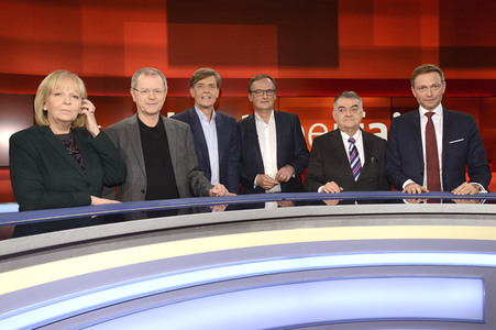 Talkshow 'hart aber fair' in Köln