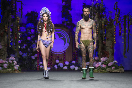 Francis Montesinos Fashion Show auf der Mercedes-Benz Fashion Week Madrid AW 2017