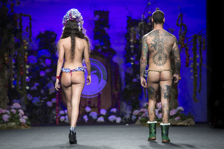 Francis Montesinos Fashion Show auf der Mercedes-Benz Fashion Week Madrid AW 2017