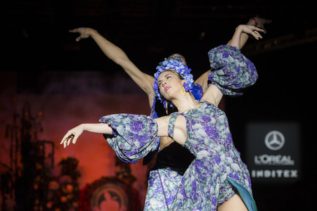 Francis Montesinos Fashion Show auf der Mercedes-Benz Fashion Week Madrid AW 2017