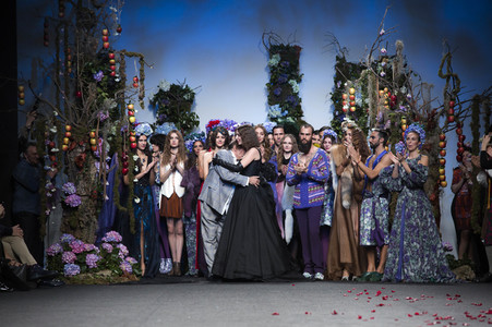 Francis Montesinos Fashion Show auf der Mercedes-Benz Fashion Week Madrid AW 2017
