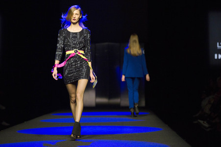 Esther Noriega Fashion Show auf der Mercedes-Benz Fashion Week Madrid AW 2017