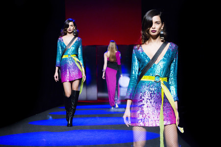 Esther Noriega Fashion Show auf der Mercedes-Benz Fashion Week Madrid AW 2017