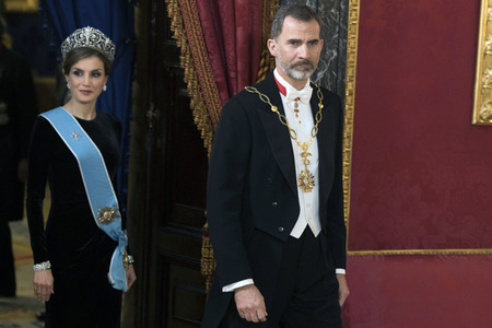 Gala Dinner für den Präsidenten von Argentinien in Madrid