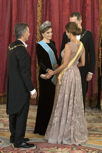 Gala Dinner für den Präsidenten von Argentinien in Madrid