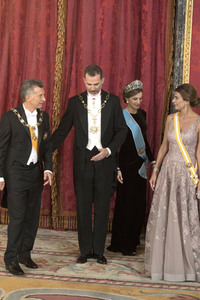 Gala Dinner für den Präsidenten von Argentinien in Madrid