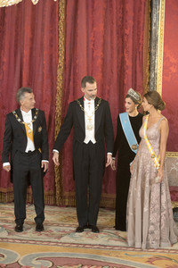 Gala Dinner für den Präsidenten von Argentinien in Madrid
