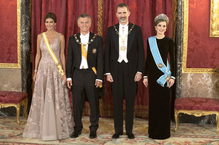 Gala Dinner für den Präsidenten von Argentinien in Madrid