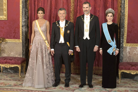Gala Dinner für den Präsidenten von Argentinien in Madrid
