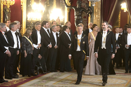 Gala Dinner für den Präsidenten von Argentinien in Madrid