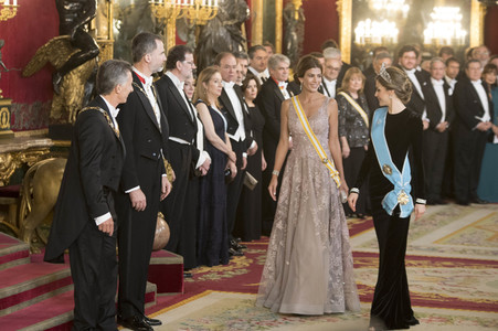 Gala Dinner für den Präsidenten von Argentinien in Madrid