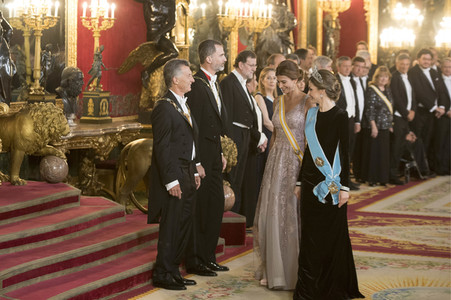 Gala Dinner für den Präsidenten von Argentinien in Madrid