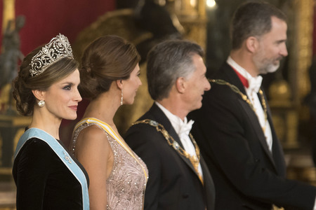 Gala Dinner für den Präsidenten von Argentinien in Madrid