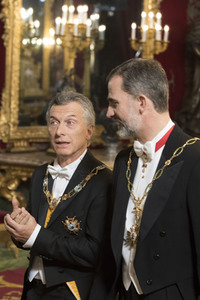 Gala Dinner für den Präsidenten von Argentinien in Madrid