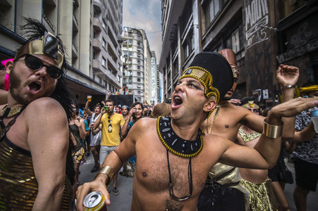 'We came from Egypt' Carnival Parade in Sao Paulo