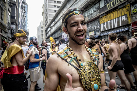 'We came from Egypt' Carnival Parade in Sao Paulo