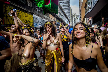 'We came from Egypt' Carnival Parade in Sao Paulo