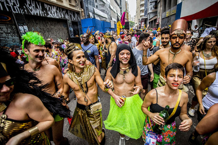 'We came from Egypt' Carnival Parade in Sao Paulo