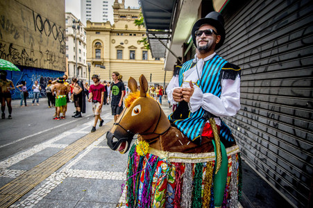 'We came from Egypt' Carnival Parade in Sao Paulo