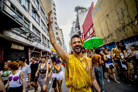 'We came from Egypt' Carnival Parade in Sao Paulo