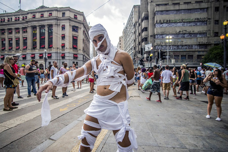 'We came from Egypt' Carnival Parade in Sao Paulo