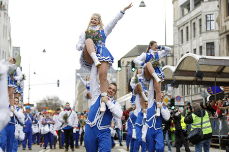 Rosenmontagszug 2017 in Köln