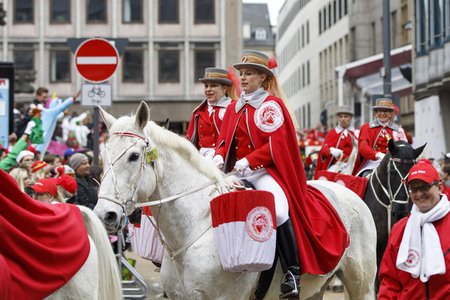 Rosenmontagszug 2017 in Köln