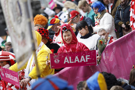 Rosenmontagszug 2017 in Köln