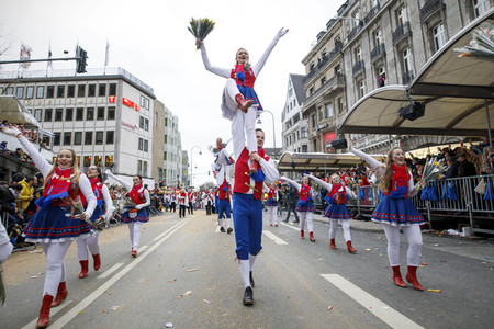 Rosenmontagszug 2017 in Köln