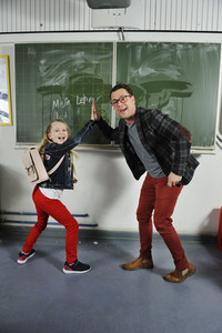 Dreharbeiten zum Musivideo 'Numbers' in Berlin