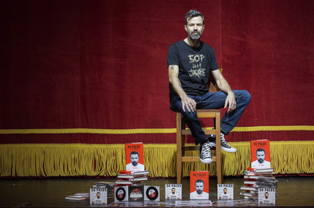 Pressekonferenz von Pau Donés in Madrid