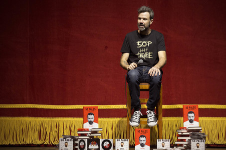 Pressekonferenz von Pau Donés in Madrid