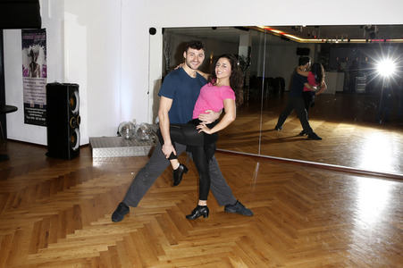 Susi Kentikian trainiert für 'Let's Dance' in Hamburg