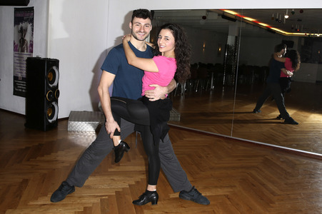 Susi Kentikian trainiert für 'Let's Dance' in Hamburg