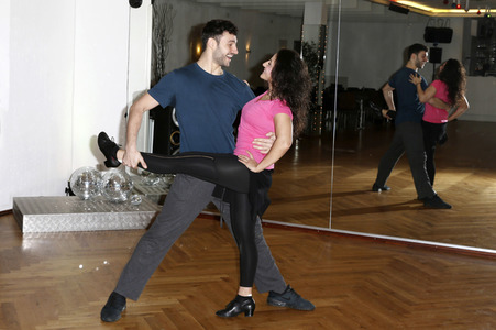 Susi Kentikian trainiert für 'Let's Dance' in Hamburg