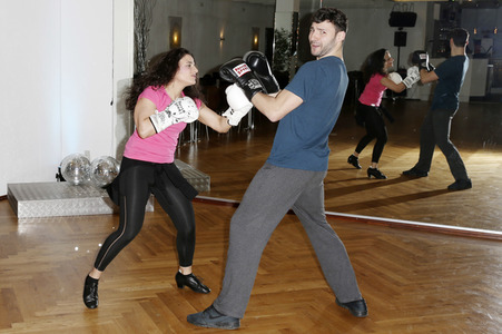 Susi Kentikian trainiert für 'Let's Dance' in Hamburg