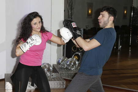 Susi Kentikian trainiert für 'Let's Dance' in Hamburg