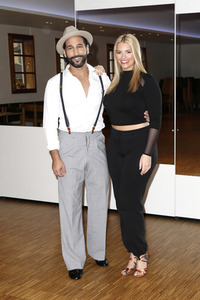 Angelina Kirsch trainiert für 'Let's Dance' in Neumünster