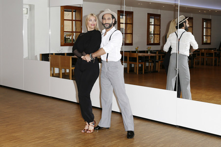 Angelina Kirsch trainiert für 'Let's Dance' in Neumünster