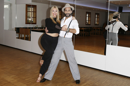 Angelina Kirsch trainiert für 'Let's Dance' in Neumünster