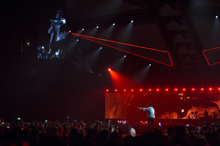 Konzert von The Weeknd in Köln