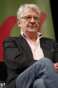 Marcel Reif und Reinhold Beckmann auf der lit.Cologne 2017 in Köln