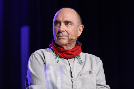 Iris Berben und Lluis Llach auf der lit.Cologne 2017 in Köln